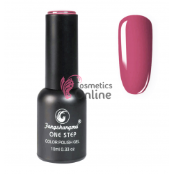 Oja semipermanenta FSM, ONE STEP Color UV/LED 10ml Cod 011 Venetian Pink